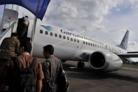 Karhutla Riau - Penerbangan di Bandara Pekanbaru kembali normal setelah asap berkurang