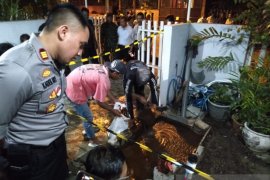 Semburan lumpur keluar di pekarangan rumah warga Kutisari Surabaya (Video)