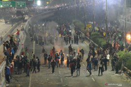 Demo lagi, Rekayasa lalu lintas kembali diberlakukan di sekitar DPR RI