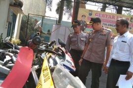 Polres Tulungagung kembalikan 17 kendaraan curian kepada pemiliknya