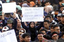 Unjuk Rasa Mahasiswa Kalsel