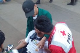 PMI kerahkan puluhan personel dan ambulans di lokasi unjuk rasa di DKI Jakarta