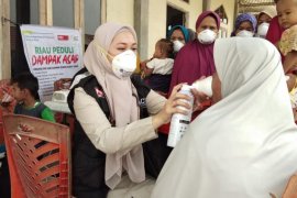 ACT bagikan 2 ribu masker di Riau antisipasi serangan ISPA