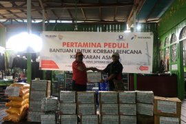 Pertamina salurkan bantuan untuk korban kebakaran di Asmat