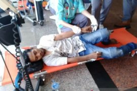 Pewarta ANTARA jadi korban kekerasan aparat saat meliput demo