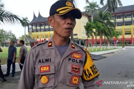 1.000 personel polisi amankan demonstrasi mahasiswa di Kantor Gubernur Sumbar