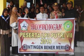 22 pramuka Bener Meriah ikuti LP3 Putri VII di Jantho