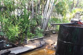 DLH Surabaya buat tempat penyaringan di lokasi semburan minyak