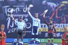 Tour de Banyuwangi Ijen, pebalap asal Perancis menangi etape terakhir