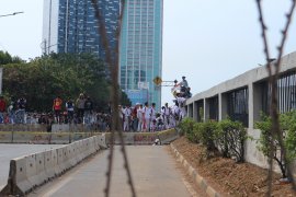 Polisi imbau anak di bawah umur tinggalkan area demo  DPR