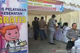Peringati Hari Lalu Lintas, Jasa Raharja Babel buka layanan kesehatan gratis