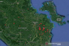 Air clearer following reduction in hotspots in Sumatra, Kalimantan