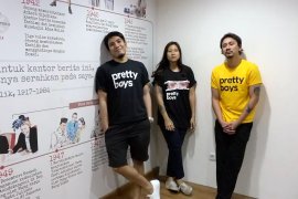 Promosi film, pemeran  Pretty Boys  kunjungi Antara