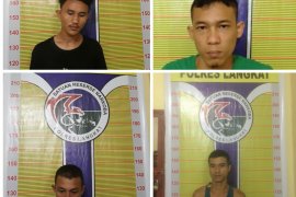 Polisi ciduk empat tersangka pemilik narkoba