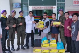 Tim UI Peduli gelar bakti sosial untuk korban Karhutla Riau