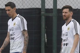 Messi pidato, skuat Argentina "mewek"