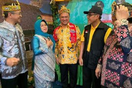 Stand Kaltim di Jambore Porkesremen diminati pengunjung