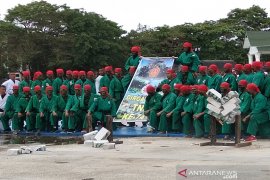 HUT TNI, Yonif 725 Woroagi tampilkan atraksi Yongmoodo