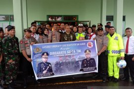 Polda Maluku dan Polres Ambon buat kejutan perayaaan HUT TNI