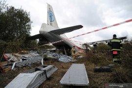 Sebuah pesawat kargo Ukraina jatuh di Yunani