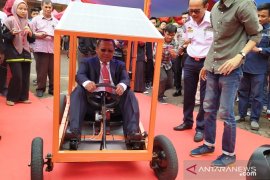 PNP menerima bantuan satu unit bus oleh Kementerian Perhubungan