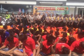 Polrestabes Surabaya ungkap 409 kasus kejahatan