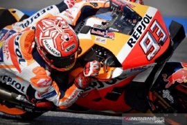 Teknologi baju yang didesain khusus balap selamatkan Marquez dari kecelakaan