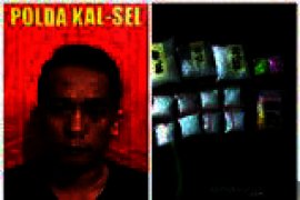 Polda Kalsel sepekan ringkus 55 pengedar Narkoba