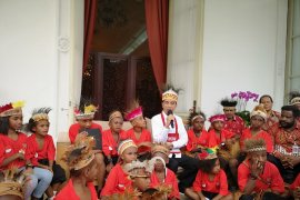 Jokowi pastikan tetap ada orang Papua di kabinet 2019-2024