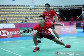 Pasangan ganda Leo/Daniel lewati babak pertama Swiss tanpa hambatan