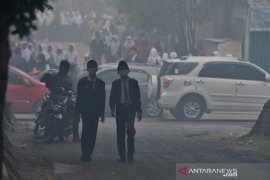 Siswa Sekolah di Palembang diliburkan karena kabut asap Page 1 Small