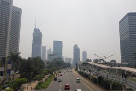 Data AirVisual, udara Jakarta kategori tidak sehat Jumat pagi