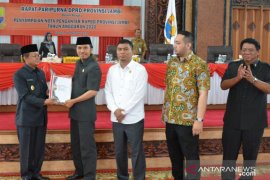 DPRD gelar paripurna penyampaian nota keuangan RAPBD 2020
