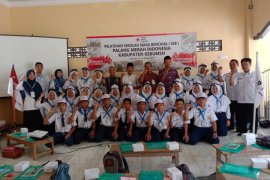 PMI beri pelatihan siaga bencana untuk pelajar madrasah tsanawiyah