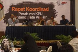 KPU se-Sumut bahas Peraturan KPU tentang Data  Pemilih
