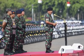 Security tightened prior to swearing in of President Joko Widodo