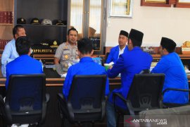 Kapolresta : Audiensi PMII sangat positif dan saling tukar informasi