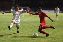 Laga persahabatan Timnas U-19 Indonesia lawan China