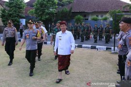 Bupati-Kapolres Klungkung pimpin apel kesiapan jelang pelantikan Presiden-Wapres