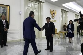 Wapres Jusuf kalla terima kunjungan kehormatan Wapres China