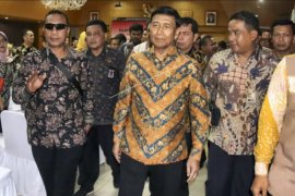 Wiranto hadiri silaturahmi Kemenkopolhukam