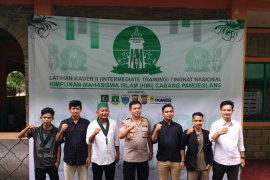 Karena cinta pada mahasiswa, Kapolda Banten datangi kegiatan HMI