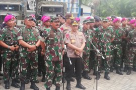 Panglima TNI dan Kapolri pantau kesiapan pengamanan pelantikan Presiden-Wapres