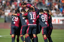 Liga Italia, Cagliari tundukkan SPAL, Sampdoria tahan imbang Roma