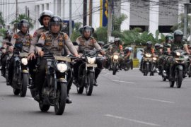 Pangdam I/BB monitoring situasi Kota Medan saat pelantikan presiden