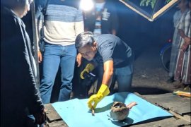 Warga Kalsel dihebohkan penemuan tengkorak dan tulang kaki manusia di sungai kerukan