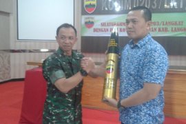 Dandim Langkat temu ramah dengan PWI