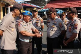 Propam Polda periksa senjata api anggota