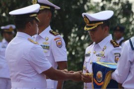 Osben Alibos Gantikan Binsar Alfret Jadi Danlanal Sangatta