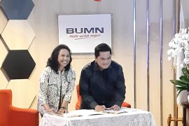 Menteri BUMN Erick Thohir langsung gelar rapat internal